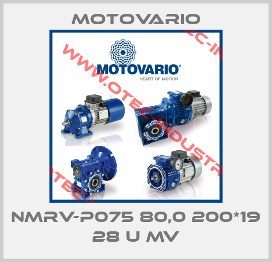 NMRV-P075 80,0 200*19 28 U MV-big