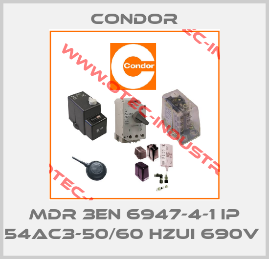 MDR 3EN 6947-4-1 IP 54AC3-50/60 HZUI 690V -big