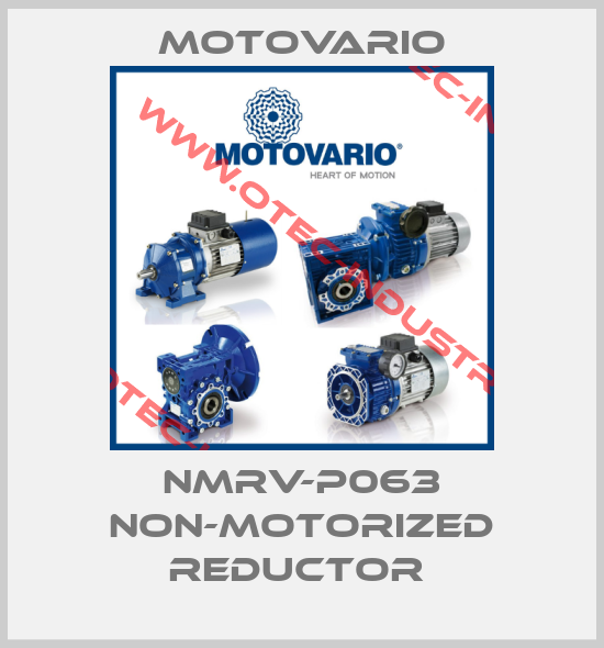NMRV-P063 NON-MOTORIZED REDUCTOR -big
