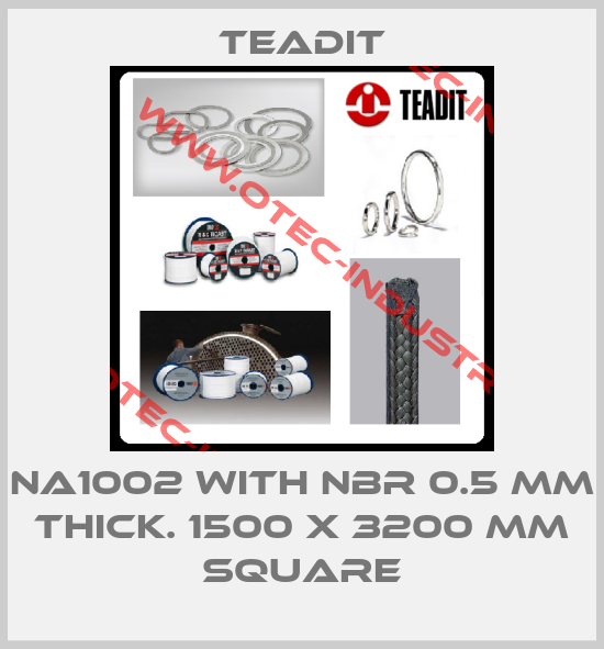 NA1002 with NBR 0.5 mm thick. 1500 x 3200 mm square-big