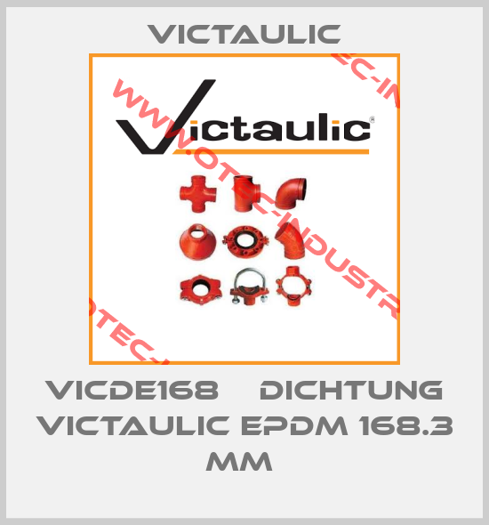 VICDE168    DICHTUNG VICTAULIC EPDM 168.3 MM -big