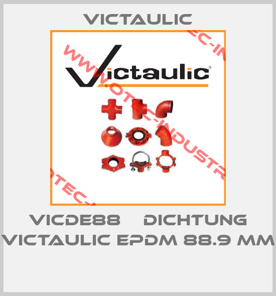 VICDE88    DICHTUNG VICTAULIC EPDM 88.9 MM -big