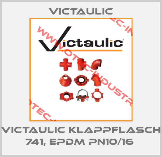 VICTAULIC KLAPPFLASCH 741, EPDM PN10/16 -big