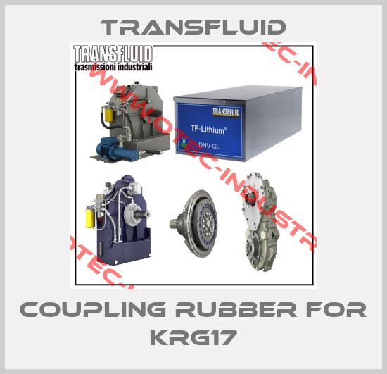 coupling rubber for KRG17-big
