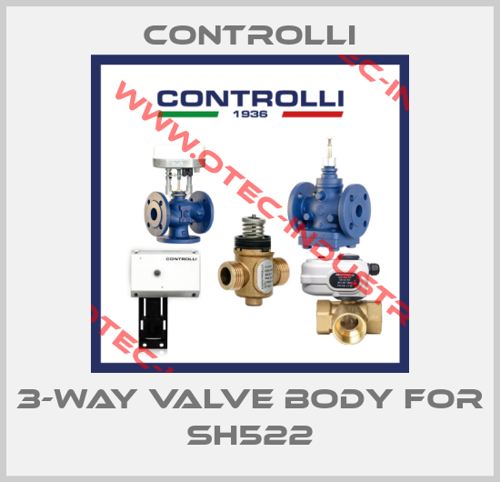 3-way valve body for SH522-big