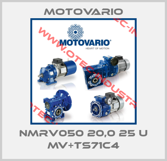 NMRV050 20,0 25 U MV+TS71C4-big