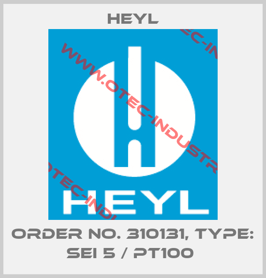 Order No. 310131, Type: SEI 5 / PT100 -big
