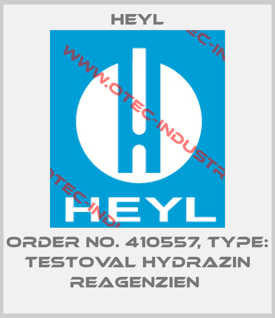 Order No. 410557, Type: Testoval Hydrazin Reagenzien -big