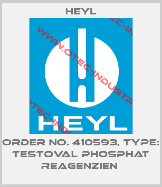 Order No. 410593, Type: Testoval Phosphat Reagenzien -big