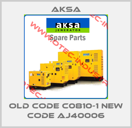 old code C0810-1 new code AJ40006-big
