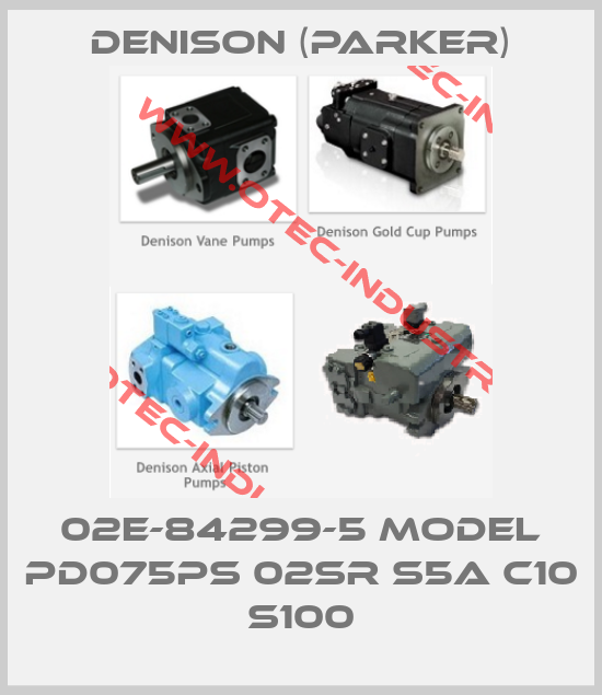 02E-84299-5 Model PD075PS 02SR S5A C10 S100-big